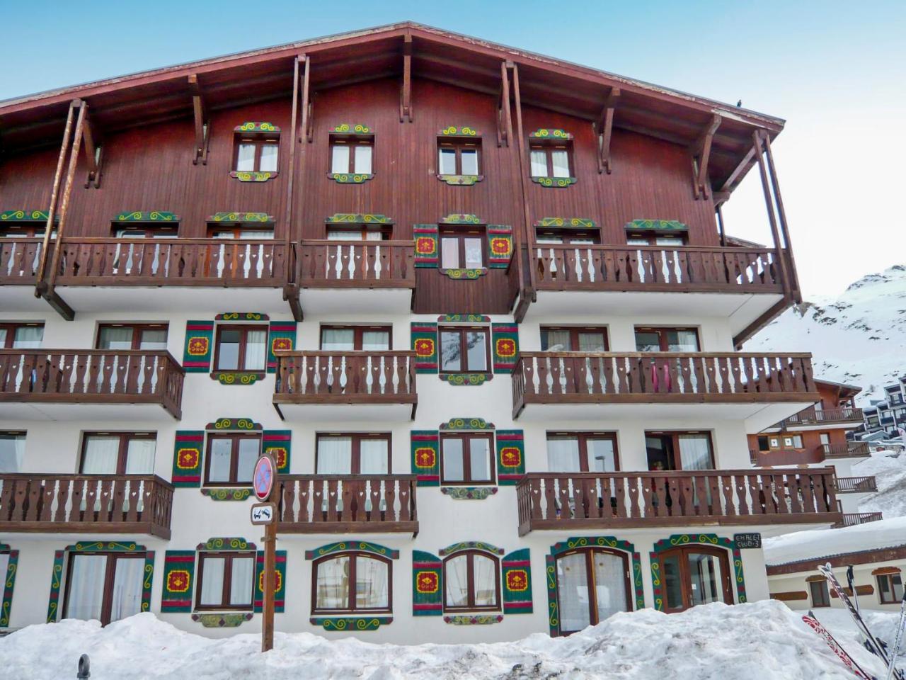 Apartment Chalet Club - Val Claret-4 By Interhome 蒂涅 外观 照片